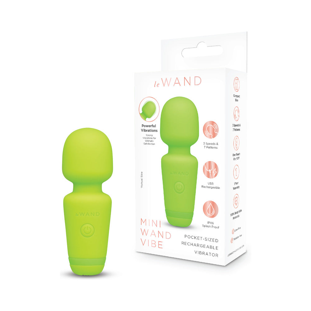 Le Wand Essentials Mini Wand Vibe Pocket-Sized Rechargeable Vibrator
