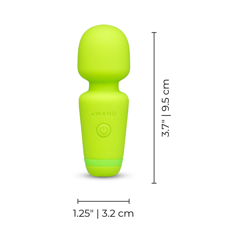 Le Wand Essentials Mini Wand Vibe Pocket-Sized Rechargeable Vibrator