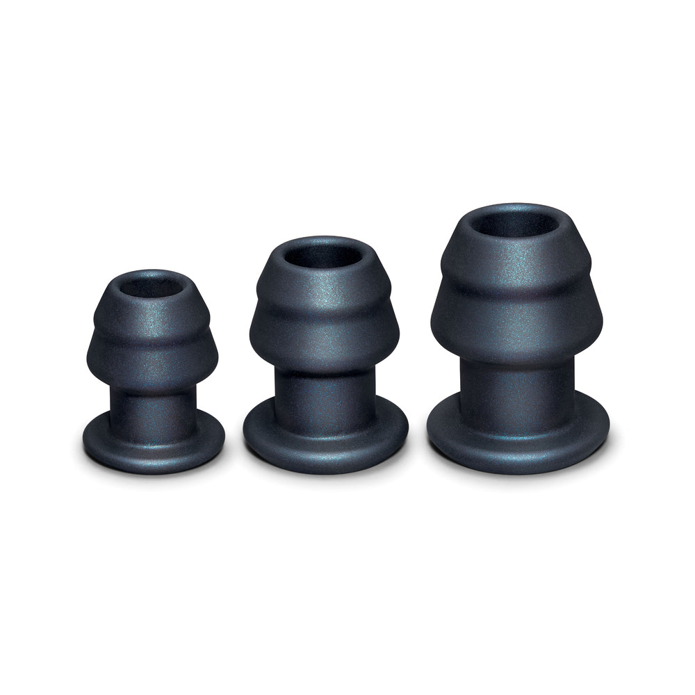 b-Vibe Hollow Tunnel Pugs 3-Piece Silicone Anal Training Set