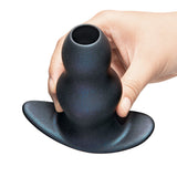 b-Vibe Triple Ripple Hollow Tunnel Pugs 3-Piece Silicone Anal Training Set