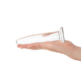 b-Vibe Essentials 3-Piece Long Glass Anal Training Dilator Set