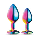 b-Vibe Essentials 2-Piece Rainbow Bling Anal Training Set