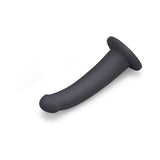 b-Vibe Essentials 7 in. Smooth Silicone Dildo Black