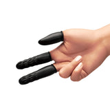 b-Vibe Essentials Anal Play Finger Cots 50-Piece Black