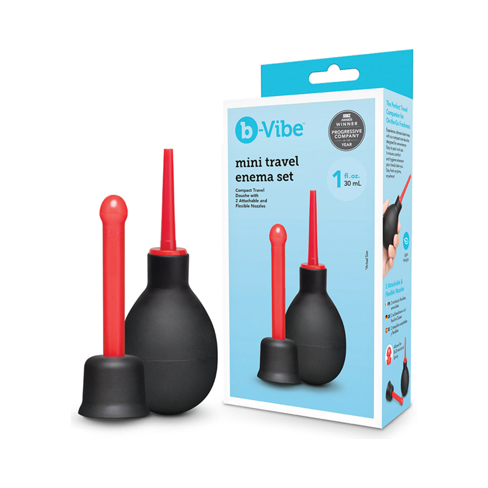 b-Vibe Essentials Mini Travel Enema Set 30 ml