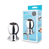 b-Vibe Essentials 3 in. Aluminum Hollow Tunnel Butt Plug