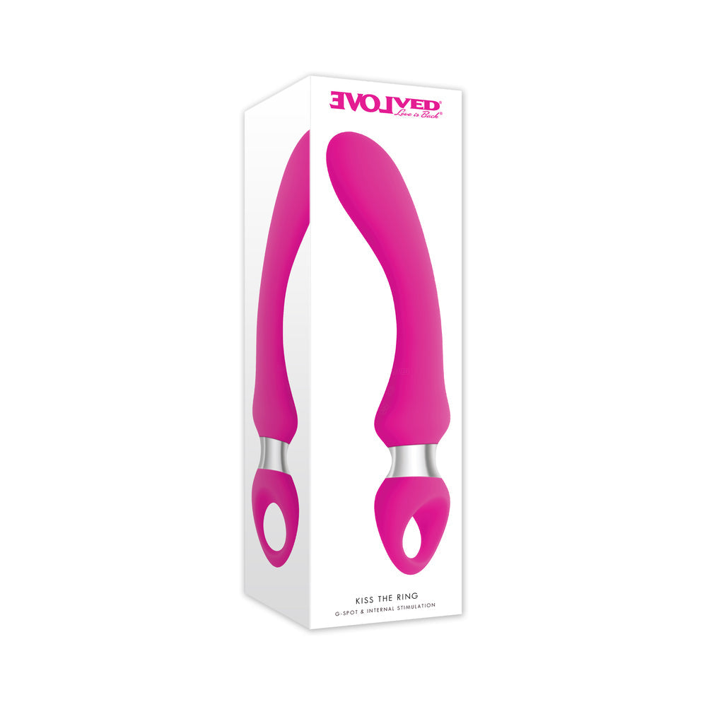 Evolved Kiss the Ring Silicone Rechargeable Pink
