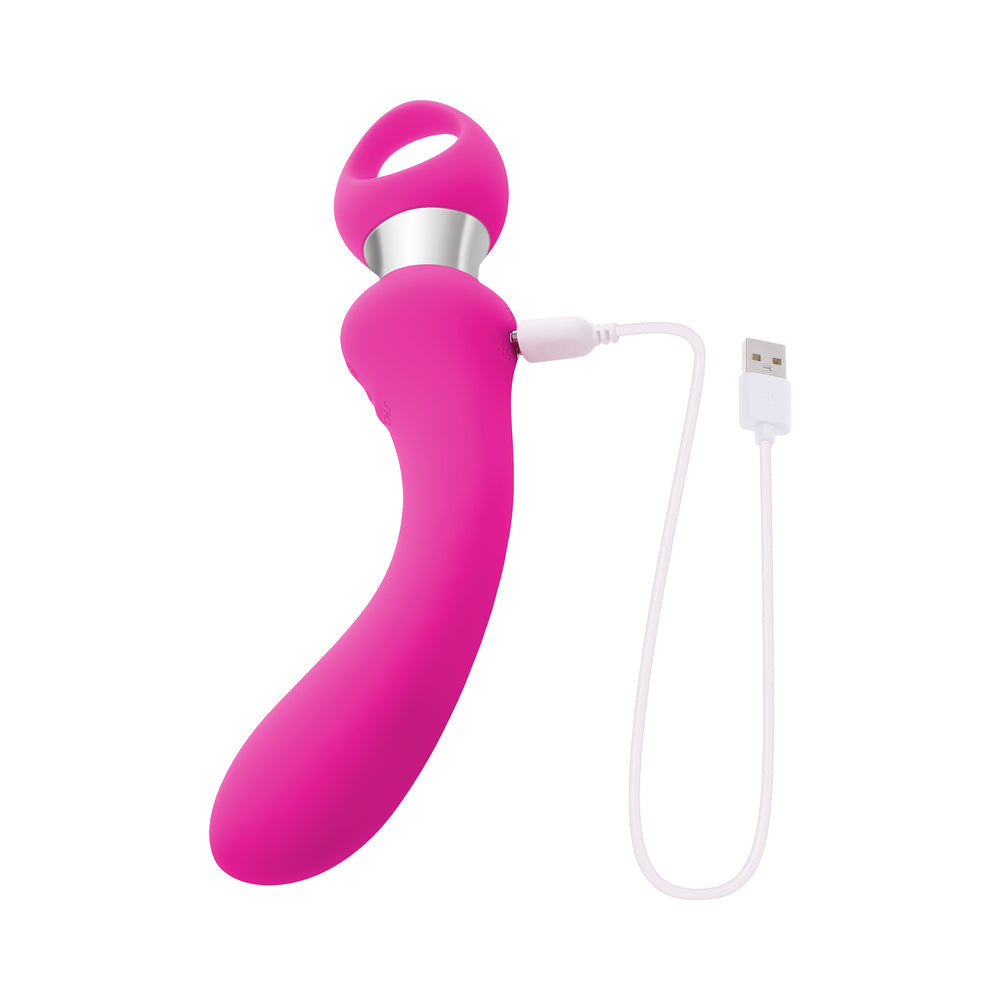 Evolved Kiss the Ring Silicone Rechargeable Pink