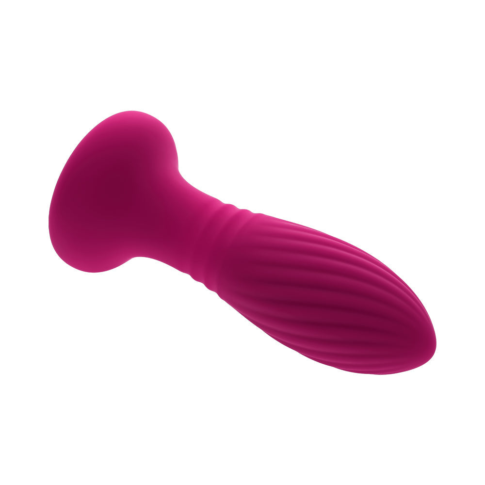 Evolved Party Plug Silicone Rechargeable Burgundy