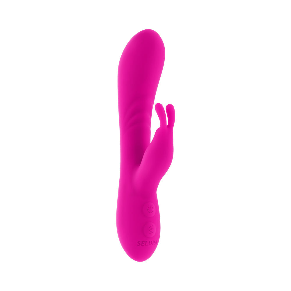 Selopa Robust Rabbit Silicone Rechargeable Pink