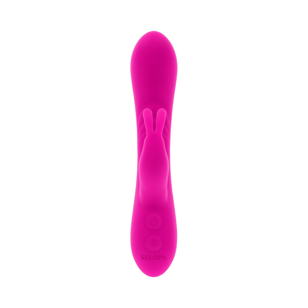 Selopa Robust Rabbit Silicone Rechargeable Pink