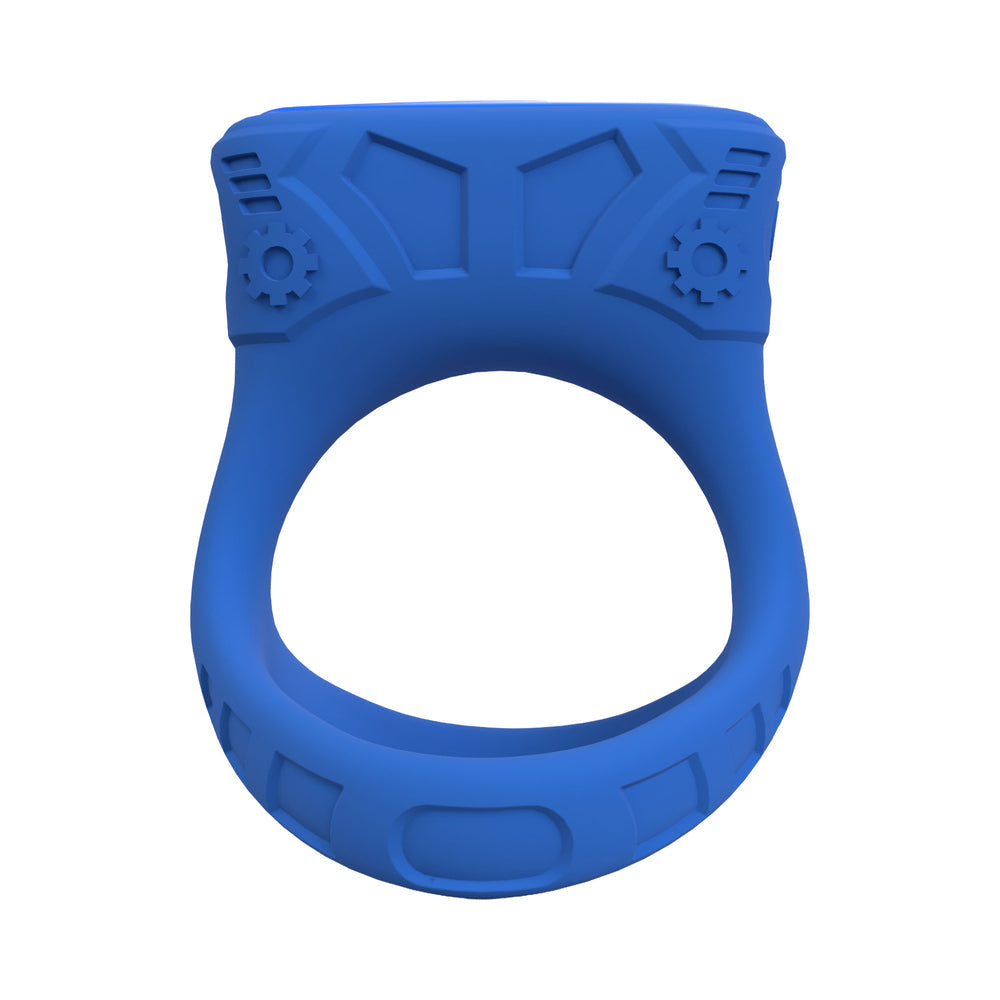 Screaming O Role Playing Game Vibrating Ring Blue