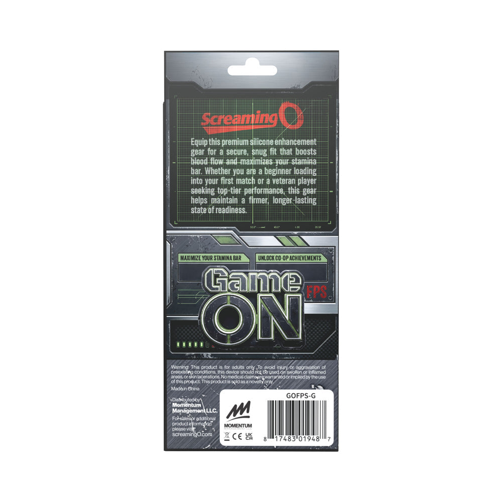 Screaming O First Person Screamer Vibrating Ring Grey
