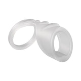 Screamin'' Dragon Luck Dragon G-Spot Texture Ring Clear