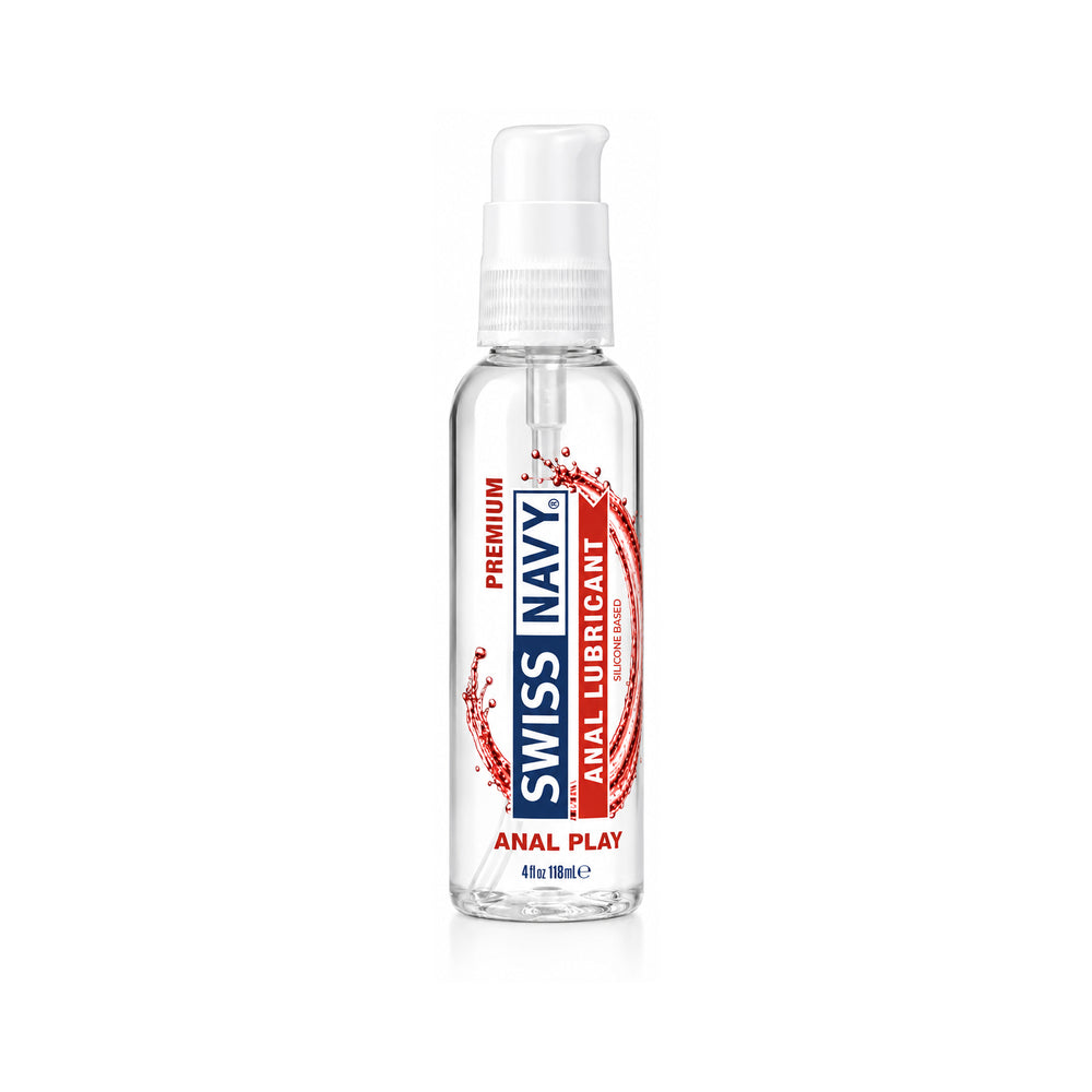 Swiss Navy Silicone Anal Lubricant (Clove-Free) 4 oz.