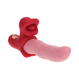 Loveline Langue Wavelike Vibrating Tongue Pink