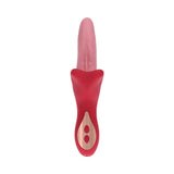 Loveline Spin Rotating Vibrating Tongue Pink