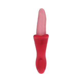 Loveline Spin Rotating Vibrating Tongue Pink