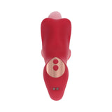 Loveline Spin Rotating Vibrating Tongue Pink