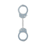 Ouch! Heavy-Duty Diamond Handcuffs Blue