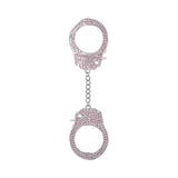 Ouch! Heavy-Duty Diamond Handcuffs Pink