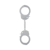 Ouch! Heavy-Duty Diamond Handcuffs Silver