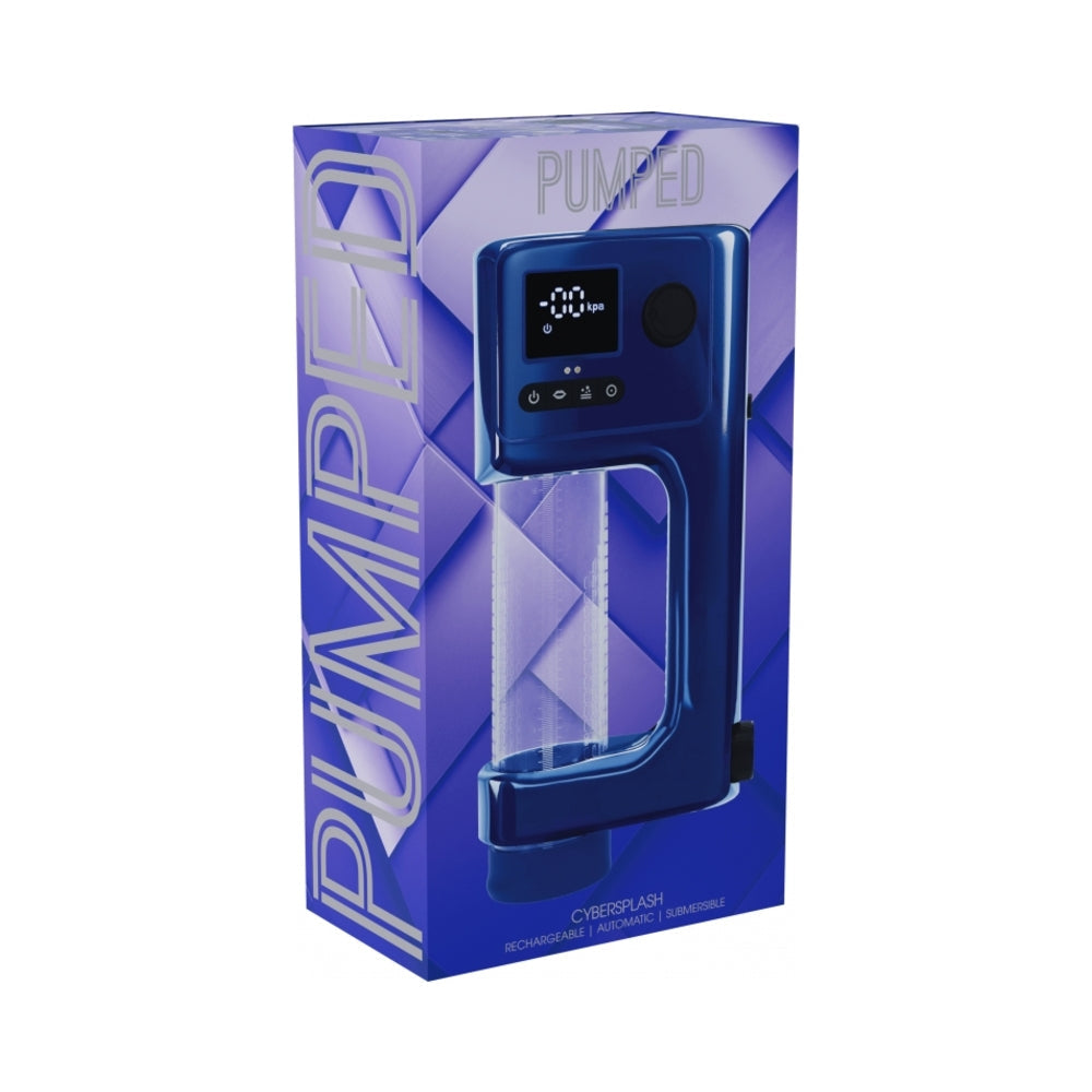 PUMPED CyberSplash Submersible Automatic Metallic Blue