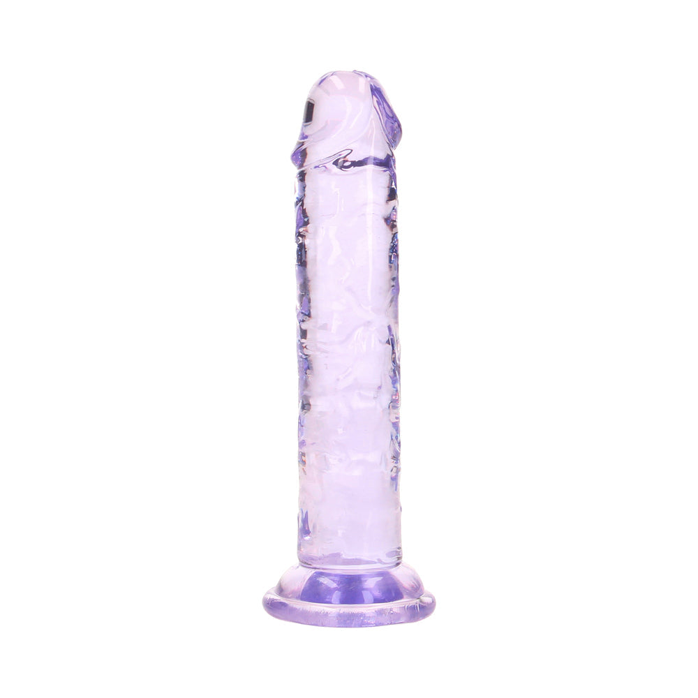 Realrock Realistic Dildo 5 in. Purple