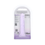Realrock Realistic Dildo 5 in. Purple