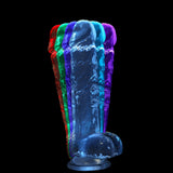 Realrock Crystal Clear LED Touch Dong 6 in. Translucent
