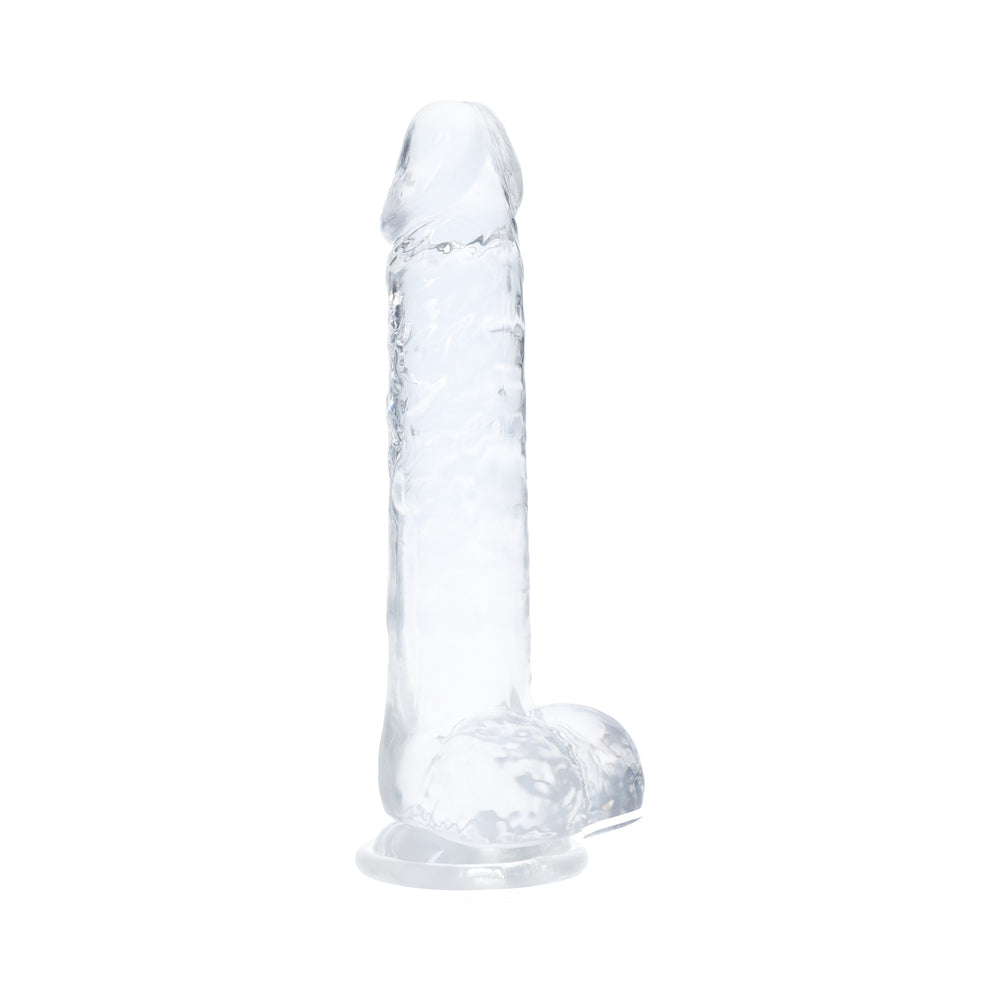 Realrock Crystal Clear LED Touch Dong 7 in. Translucent
