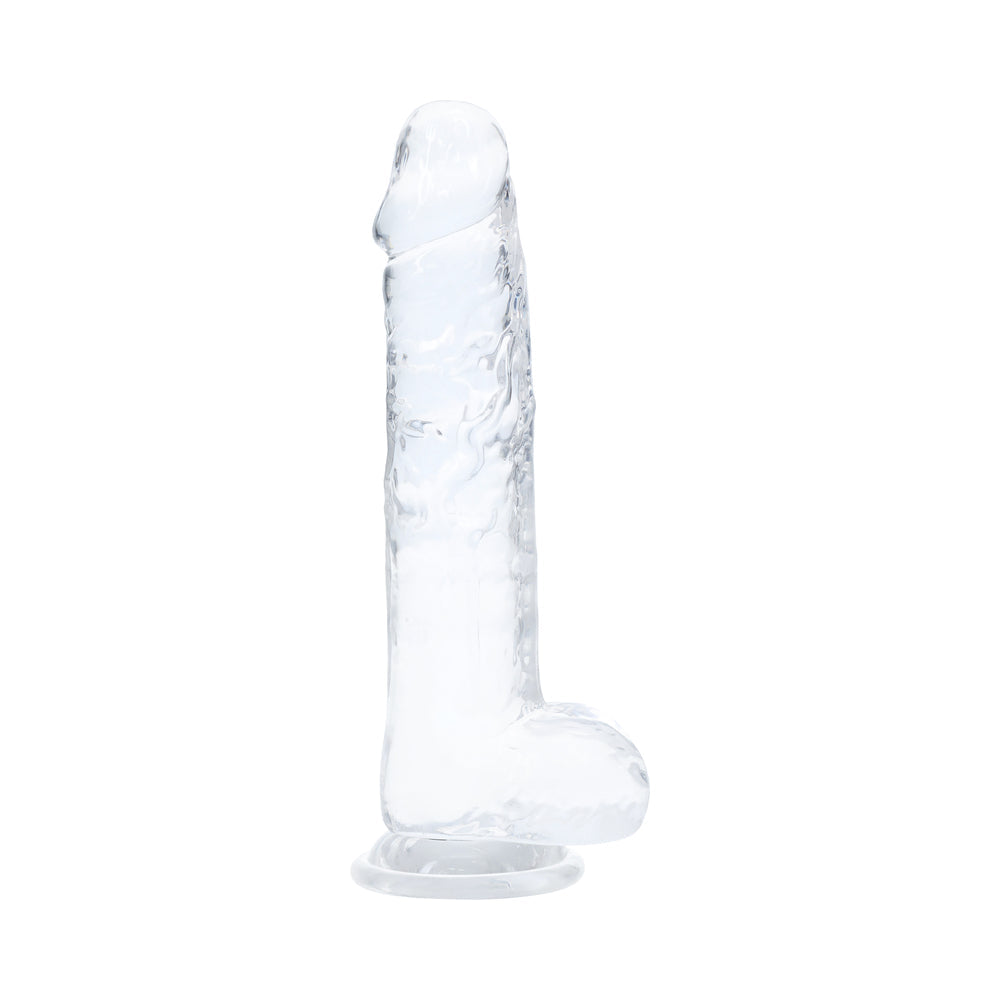 Realrock Crystal Clear LED Touch Dong 7 in. Translucent