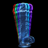 Realrock Crystal Clear LED Touch Dong 7 in. Translucent