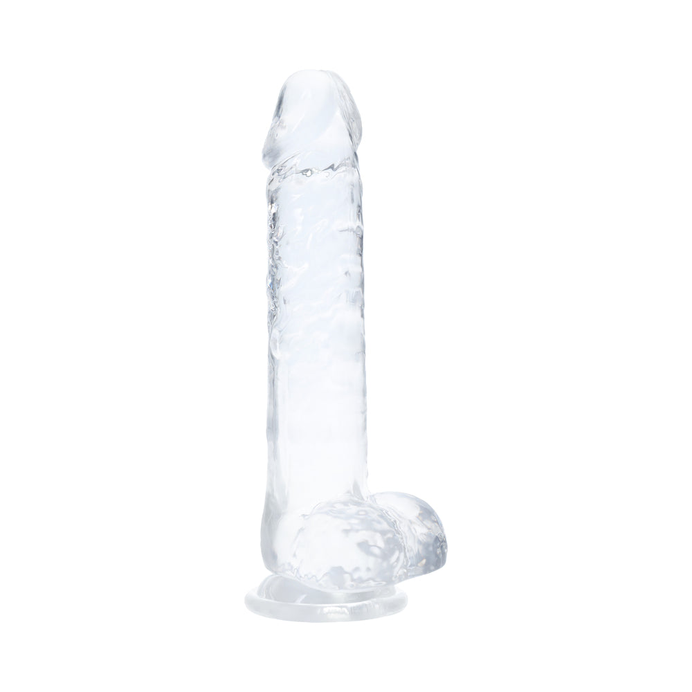 Realrock Crystal Clear LED Touch Dong 8 in. Translucent