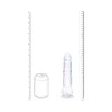 Realrock Crystal Clear LED Touch Dong 8 in. Translucent