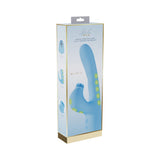 VIVE Andria LED G-Spot Vibrating and Tap Clit Stimulator Blue