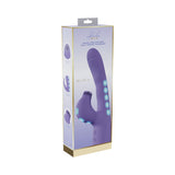 VIVE Andria LED G-Spot Vibrating and Tap Clit Stimulator Lavender