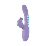 VIVE Andria LED G-Spot Vibrating and Tap Clit Stimulator Lavender