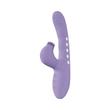 VIVE Andria LED G-Spot Vibrating and Tap Clit Stimulator Lavender