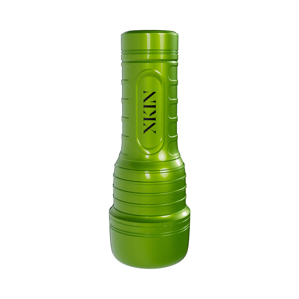 XKIN Lipsy Jade Mouth Torch Masturbator Metallic Green