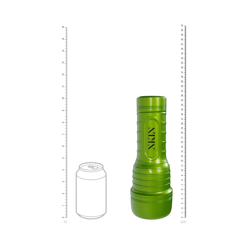 XKIN Ivy Sinclair Mouth Torch Vibrating Masturbator Metallic Green