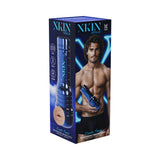 XKIN Dante Knox Mouth Torch Vibrating Masturbator Metallic Blue