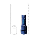 XKIN Dante Knox Mouth Torch Vibrating Masturbator Metallic Blue