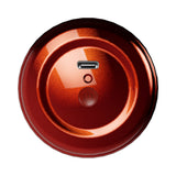 XKIN Roman Blaze Ass Torch Vibrating Masturbator Metallic Red