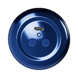 XKIN Ronan Cobalt Mouth Vibrating + Suction Torch Masturbator Metallic Blue