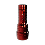 XKIN Don Phoenix Ass Vibrating + Suction Torch Masturbator Metallic Red