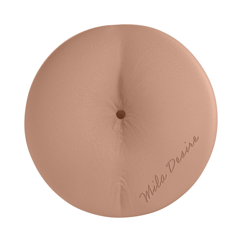 XKIN Mila Desire Ass Vibrating + Suction Torch Masturbator Rose Gold