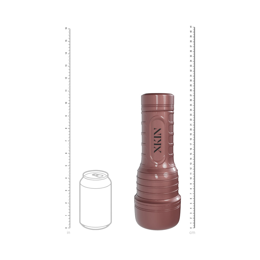 XKIN Mila Desire Ass Vibrating + Suction Torch Masturbator Rose Gold
