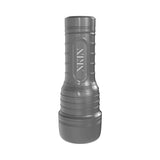 XKIN Chloe Mirage Vagina Vibrating + Suction Torch Masturbator Silver