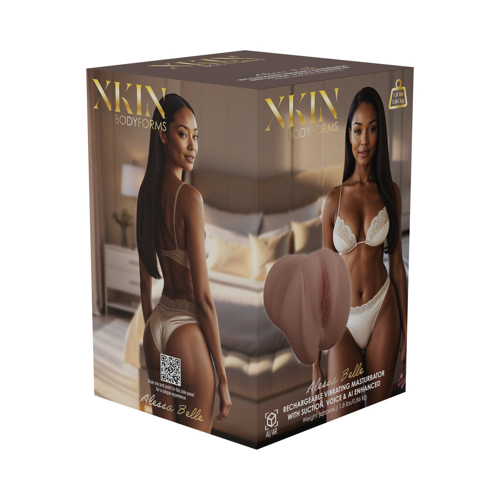 XKIN Alessa Belle Vagina Vibration + Suction + Voice Masturbator